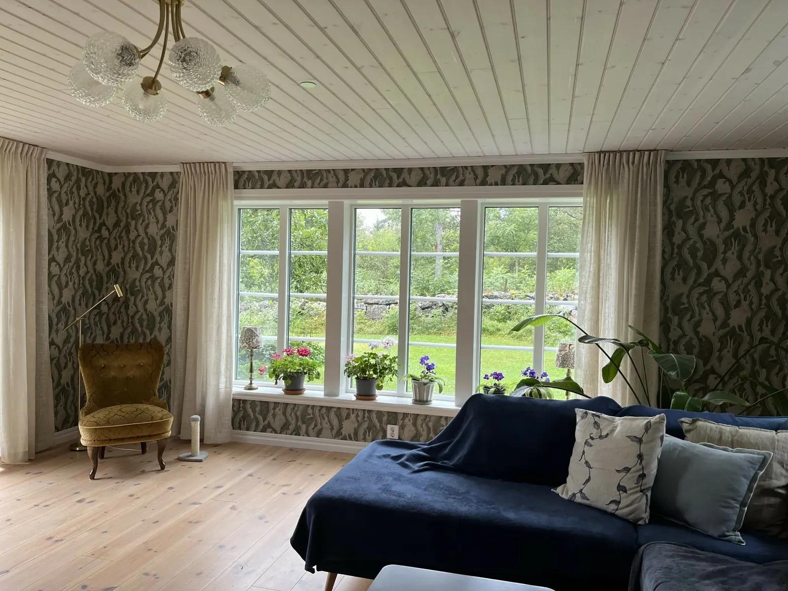 Gårdsstyling med gardiner från Makzy